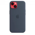 iPhone 14 Silicone Case with MagSafe - Storm Blue_5