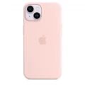 iPhone 14 Silicone Case with MagSafe - Chalk Pink_2
