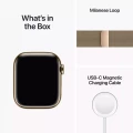 Apple Watch Series 8 GPS + Cellular 41mm Gold Stainless Steel Case with Gold Milanese Loop_9