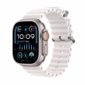 Apple Watch Ultra 2 GPS + Cellular, 49mm Titanium Case with White Ocean Band_1