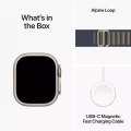Apple Watch Ultra 2 GPS + Cellular, 49mm Titanium Case with Blue Alpine Loop - Medium_9