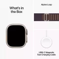 Apple Watch Ultra 2 GPS + Cellular, 49mm Titanium Case with Indigo Alpine Loop - Small_9