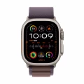 Apple Watch Ultra 2 GPS + Cellular, 49mm Titanium Case with Indigo Alpine Loop - Small_2