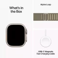 Apple Watch Ultra 2 GPS + Cellular, 49mm Titanium Case with Olive Alpine Loop - Large_9