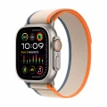 Apple Watch Ultra 2 GPS + Cellular, 49mm Titanium Case with Orange/Beige Trail Loop - S/M_1