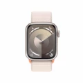 Apple Watch Series 9 GPS 41mm Starlight Aluminium Case with Starlight Sport Loop_2