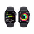 Apple Watch Series 9 GPS 41mm Midnight Aluminium Case with Midnight Sport Band - S/M_8