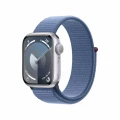 Apple Watch Series 9 GPS 41mm Silver Aluminium Case with Winter Blue Sport Loop_1