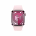 Apple Watch Series 9 GPS 41mm Pink Aluminium Case with Light Pink Sport Band - S/M_2