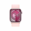 Apple Watch Series 9 GPS 41mm Pink Aluminium Case with Light Pink Sport Loop_2