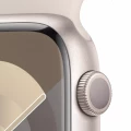 Apple Watch Series 9 GPS 45mm Starlight Aluminium Case with Starlight Sport Band - S/M_3