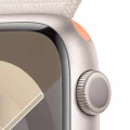 Apple Watch Series 9 GPS 45mm Starlight Aluminium Case with Starlight Sport Loop_3