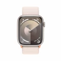 Apple Watch Series 9 GPS 45mm Starlight Aluminium Case with Starlight Sport Loop_2