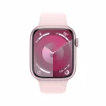 Apple Watch Series 9 GPS 45mm Pink Aluminium Case with Light Pink Sport Band - S/M_2