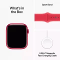 Apple Watch Series 9 GPS 45mm (PRODUCT)RED Aluminium Case with (PRODUCT)RED Sport Band - S/M_10