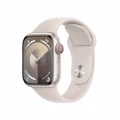 Apple Watch Series&nbsp;9 GPS + Cellular 41mm Starlight Aluminium Case with Starlight Sport Band - S/M_1