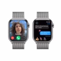 Apple Watch Series&nbsp;9 GPS + Cellular 41mm Silver Stainless Steel Case with Silver Milanese Loop_6