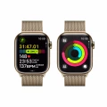 Apple Watch Series&nbsp;9 GPS + Cellular 41mm Gold Stainless Steel Case with Gold Milanese Loop_8
