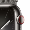 Apple Watch Series&nbsp;9 GPS + Cellular 41mm Graphite Stainless Steel Case with Graphite Milanese Loop_3