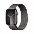 Apple Watch Series&nbsp;9 GPS + Cellular 45mm Graphite Stainless Steel Case with Graphite Milanese Loop_1