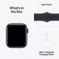 Apple Watch SE GPS 40mm Midnight Aluminium Case with Midnight Sport Band - S/M_8