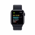 Apple Watch SE GPS 40mm Midnight Aluminium Case with Midnight Sport Loop_6