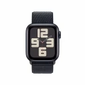 Apple Watch SE GPS 40mm Midnight Aluminium Case with Midnight Sport Loop_2