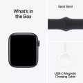 Apple Watch SE GPS 44mm Midnight Aluminium Case with Midnight Sport Band - S/M_8