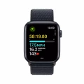Apple Watch SE GPS 44mm Midnight Aluminium Case with Midnight Sport Loop_6