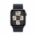 Apple Watch SE GPS 44mm Midnight Aluminium Case with Midnight Sport Loop_2
