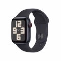 Apple Watch SE GPS + Cellular 40mm Midnight Aluminium Case with Midnight Sport Band - S/M_1
