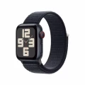 Apple Watch SE GPS + Cellular 40mm Midnight Aluminium Case with Midnight Sport Loop_1