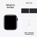 Apple Watch SE GPS + Cellular 40mm Midnight Aluminium Case with Midnight Sport Loop_8
