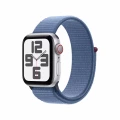 Apple Watch SE GPS + Cellular 40mm Silver Aluminium Case with Winter Blue Sport Loop_1