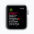 Apple Watch Series 3 GPS: 42mm Silver Aluminium Case with White Sport Band_4