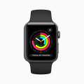 Apple Watch Series 3 GPS: 42mm Space Grey Aluminium Case with Black Sport Band_2