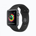 Apple Watch Series 3 GPS: 42mm Space Grey Aluminium Case with Black Sport Band_1