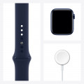 Apple Watch Series 6 GPS, 40mm Blue Aluminium Case with Deep Navy Sport Band_7