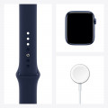 Apple Watch Series 6 GPS, 44mm Blue Aluminium Case with Deep Navy Sport Band_7