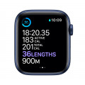 Apple Watch Series 6 GPS, 44mm Blue Aluminium Case with Deep Navy Sport Band_4