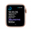 Apple Watch Series 6 GPS + Cellular, 40mm Gold Aluminium Case with Pink Sand Sport Band_4