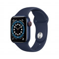 Apple Watch Series 6 GPS + Cellular, 40mm Blue Aluminium Case with Deep Navy Sport Band_1