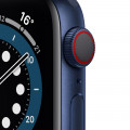 Apple Watch Series 6 GPS + Cellular, 40mm Blue Aluminium Case with Deep Navy Sport Band_2
