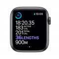 Apple Watch Series 6 GPS + Cellular, 44mm Space Grey Aluminium Case with Black Sport Band_4