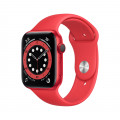 Apple Watch Series 6 GPS + Cellular, 44mm Red Aluminium Case with Red Sport Band_1