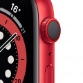 Apple Watch Series 6 GPS + Cellular, 44mm Red Aluminium Case with Red Sport Band_2