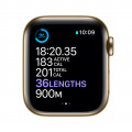 Apple Watch Series 6 GPS + Cellular, 40mm Gold Stainless Steel Case with Gold Milanese Loop_4