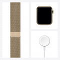 Apple Watch Series 6 GPS + Cellular, 40mm Gold Stainless Steel Case with Gold Milanese Loop_7