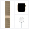 Apple Watch Series 6 GPS + Cellular, 44mm Gold Stainless Steel Case with Gold Milanese Loop_7