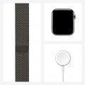Apple Watch Series 6 GPS + Cellular, 44mm Graphite Stainless Steel Case with Graphite Milanese Loop_7